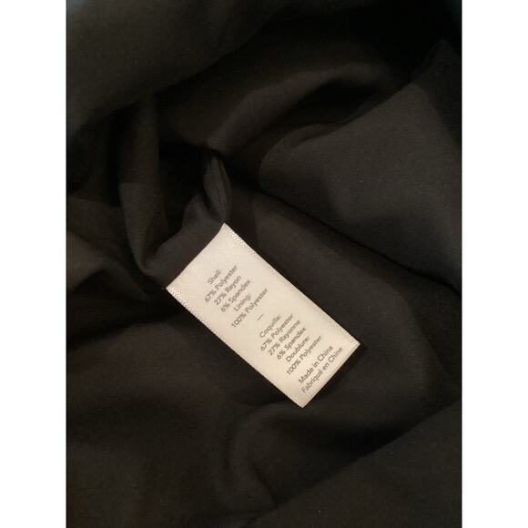 Revolve Likely Amari black boat neck ruched sleeveless mini dress 10 - Picture 7 of 10